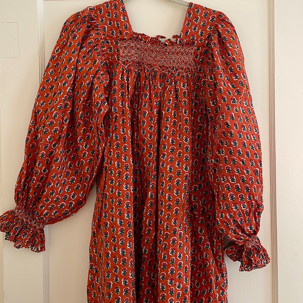 Doen Estee Dress in Calico Blooms